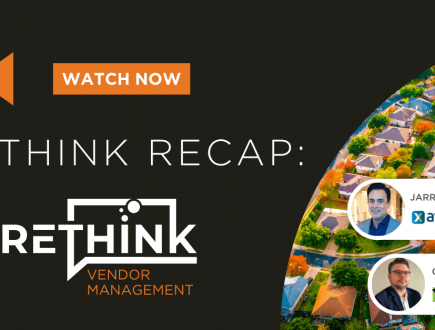 Rethink Vendor Management Recap for Email